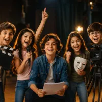 بازیگری و افزایش اعتماد به نفس و فن بیان  کودک