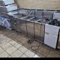 اجاق گاز صنعتی گریل و یخچال زیر گریل و سرخ کن|کافیشاپ و رستوران|تهران, تهرانپارس غربی|دیوار