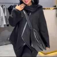 پالتو ترک مشکی مزون تهران