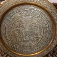 دیوار کوب مس سینی روحی سماور سیسمونی فانوس تابلو