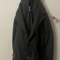 پالتو خاکستری (اورکت) در حد نو|لباس|ساری, |دیوار