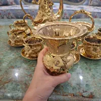 فروش سرویس چایخوری آنتیک زیبا|صنایع دستی و سایر لوازم تزئینی|تهران, اختیاریه|دیوار