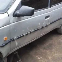 ماشین 405نقره ای تصادفی