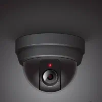 چراغ چشمک زن قرمز / دوربین محیط کار