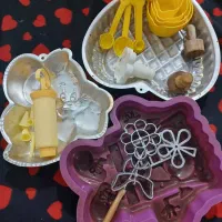 وسایل کیک همه باهم فقط 600تومن|ظروف پخت‌وپز|خرمشهر, |دیوار