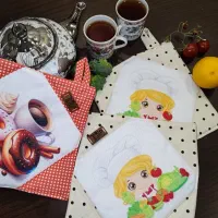 سرویس پارچه ای ودستگیره آشپزخانه|سفره، حوله، دستمال آشپزخانه|تهران, سلسبیل جنوبی|دیوار