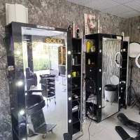 دکور آرایشگاه با کیفیت|آرایشگاه و سالن‌های زیبایی|فولادشهر, C4|دیوار