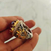 انگشتر نقره یاقوت استار فوق کلکسیونی رکاب علیخانی|جواهرات|اردبیل, |دیوار