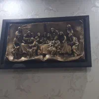 دوعدد تابلو پلی استر کاملا نو