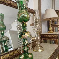 شمعدان طلاکوب|لوستر و چراغ آویز|تبریز, |دیوار