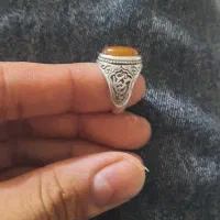 انگشتر عقیق یمن رکاب یاعباس .خاص،