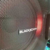 اسپیکر جفت BLACK POWER باقابلیت ظبط صدا|سیستم صوتی خانگی|یزد, |دیوار