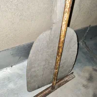 ۲ عدد پاروی چوبی و آهنی