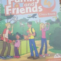 کتاب فمیلی فرندز ۴ به همراه کتاب کار|کتاب و مجله آموزشی|محمدشهر, محمدشهر|دیوار