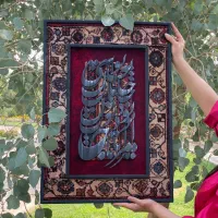 تابلو فرش دستبافت/تمام کار دست