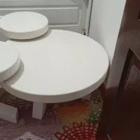 جلو مبلی و عسلی گرد