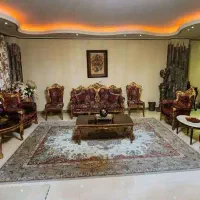 ست استیل کلاسیک ۱۲ نفره مبل و میز ناهارخوری