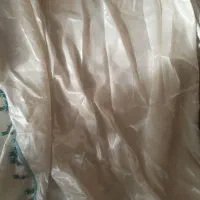 ۲والان ساتن شاین دار با آویز پرده فقط به قیمت ۷۵۰|پرده، رانر، رومیزی|اسلامشهر, شهرک واوان|دیوار