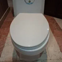 توالت فرنگی مروارید مدل رومینا ، توربو جت