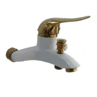 شیر حمام  سفید طلایی