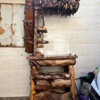 کافه بار چوبی