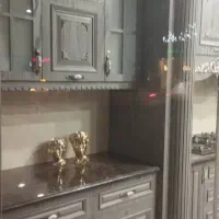 ساخت وساز ونصب انواع کابینت|کتابخانه، شلف، قفسه‌های دیواری|ساوه, |دیوار