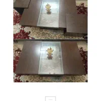 میز عسلی در حد نو یکم خوردگی داره