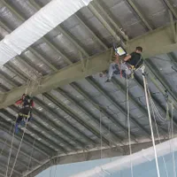 کار در ارتفاع و نصب ایزوگام بدون جرثقیل و داربست|خدمات پیشه و مهارت|رشت, ساغری سازان|دیوار