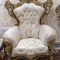 مبل 9نفره تمام چوب نونو بسیار تمیز