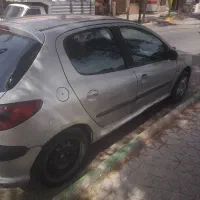 ماشین ۲۰۶ تیپ دو دور رنگ
