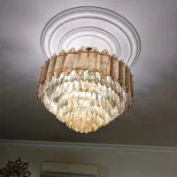 لوستر شامپاینی|لوستر و چراغ آویز|ری, علایین|دیوار