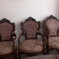 مبل سلطنتی راحتی با غذاخوری|مبلمان خانگی و میز عسلی|قزوین, |دیوار