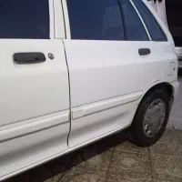 پراید 111 سفید بدون رنگ ۹۴|خودرو سواری و وانت|لنجان, |دیوار