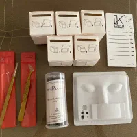 لوازم کاشت و تمرین مژه