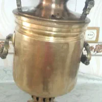 سماور زغالی سالم قدیمی|کلکسیون و سرگرمی|مشهد, کوشش|دیوار