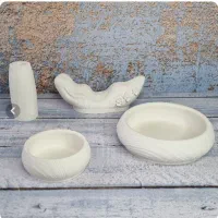 قالب و بیس هفت سین سنگ مصنوعی طرح چوب