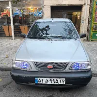 پراید دوگانه سالم معاوضه با پژو تمام رنگ یا موتور