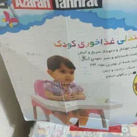 صندلی غذای کودک و تاب موزیکال|اسباب و اثاث بچه|خوی, |دیوار