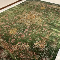 فرش کاخ سلطان کاشان نخ اکرولیک12متری مدل زیبارخش|فرش|شیراز, فرگاز|دیوار