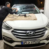 ترمیم ترک،سنگ خوردگی و پولیش شیشه خودروسبک و سنگین