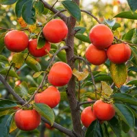 فروش نهال خرمالو گوجه‌ای با تضمین اصالت