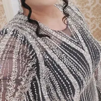 پیراهن مجلسی تمام کارشده سایز ۵۰|لباس|لواسان, |دیوار