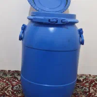 بشکه پلاستیکی ۴۰ لیتری با درب پلمپ دار|ظروف نگهدارنده، پلاستیکی، یک‌بارمصرف|چناران, |دیوار