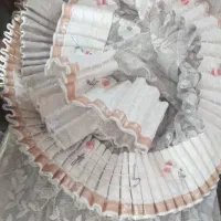 فروش پرده پانچی و توری ، سالم و تمیز|پرده، رانر، رومیزی|تهران, ایرانشهر|دیوار