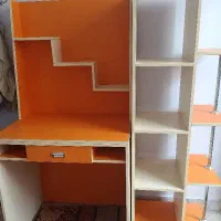 ست میز تحریر و کتابخانه