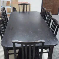 میز هشت نفره|میز و صندلی غذاخوری|مبارکه, |دیوار