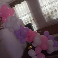 بادکنک اماده وبادکرده برای جشن وتولد ومهمونی