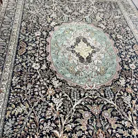 یک جفت فرش دوازده متری  سرمه ای ویک شش متری گردویی|فرش|صفادشت, |دیوار