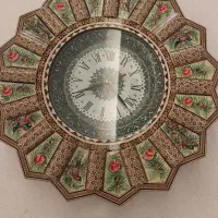 ساعت دیواری مینا کاری