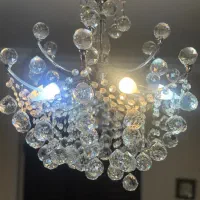 لوستر کریستالی|لوستر و چراغ آویز|تهران, صد دستگاه|دیوار